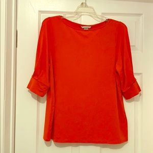 New with tags, H&M medium size orange blouse